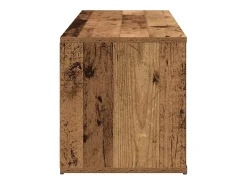 Mueble de TV madera contrachapada envejecida 120x34x37 cm