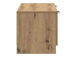 Mueble de TV madera contrachapada artisan roble 102x35x36,5 cm
