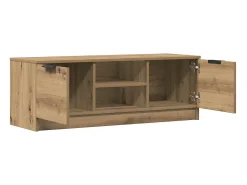 Mueble de TV madera contrachapada artisan roble 102x35x36,5 cm
