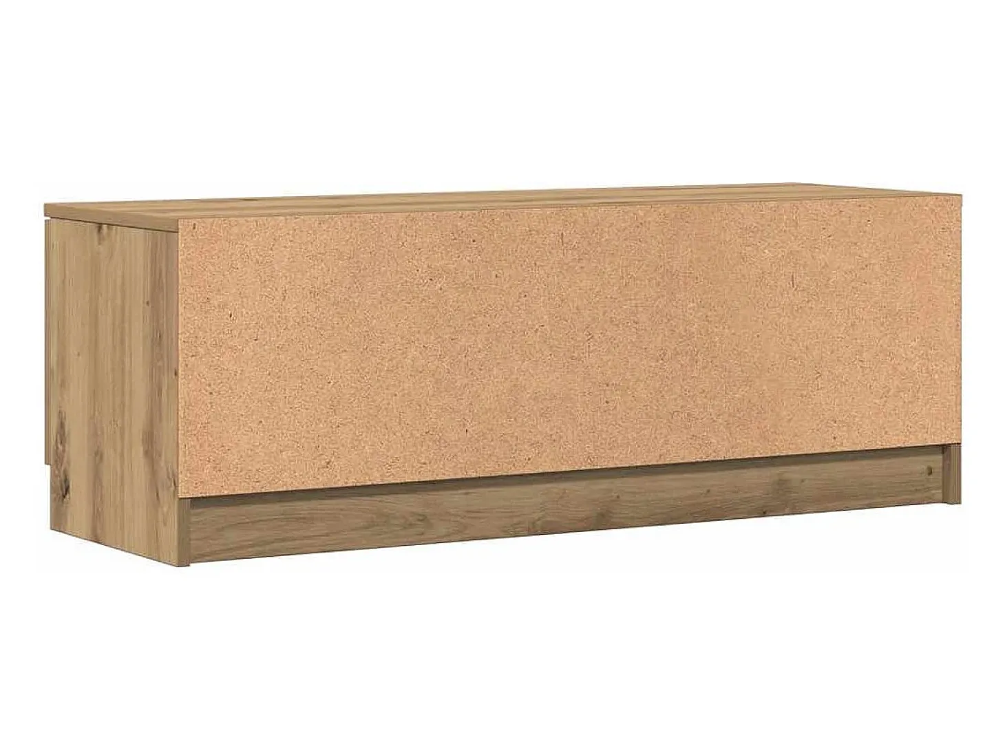 Mueble de TV madera contrachapada artisan roble 102x35x36,5 cm