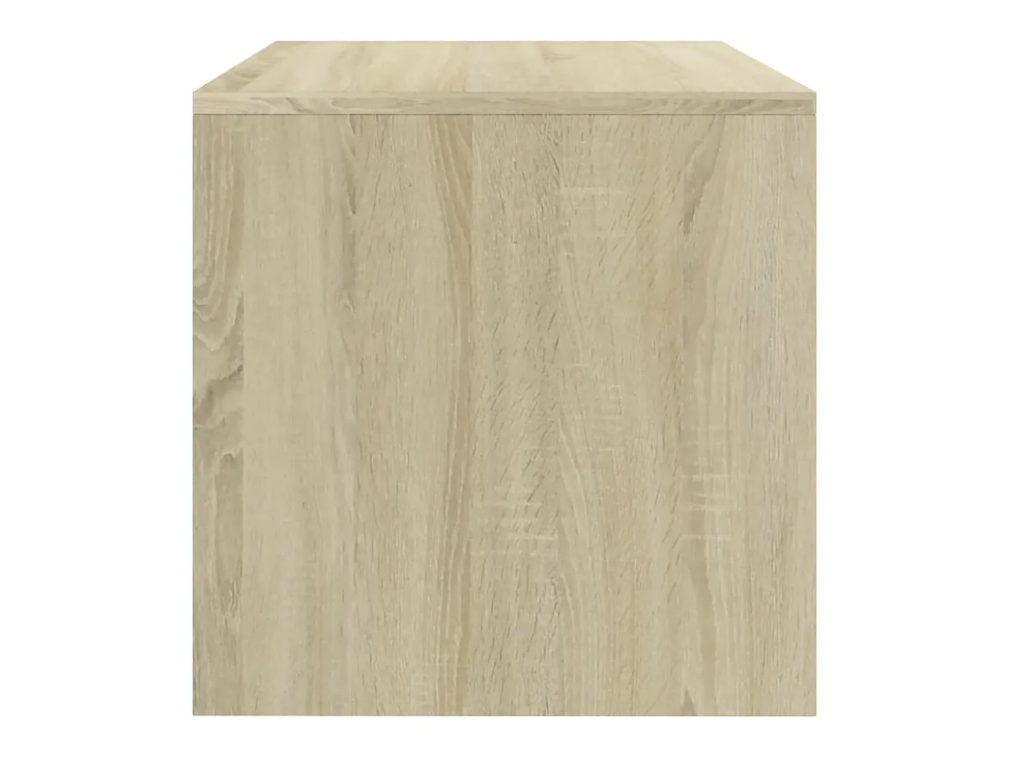 Mueble de TV madera contrachapada color roble 100x40x40cm ES463571