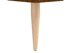 Mueble de TV madera contrachapada roble ahumado 150x30x44,5 cm