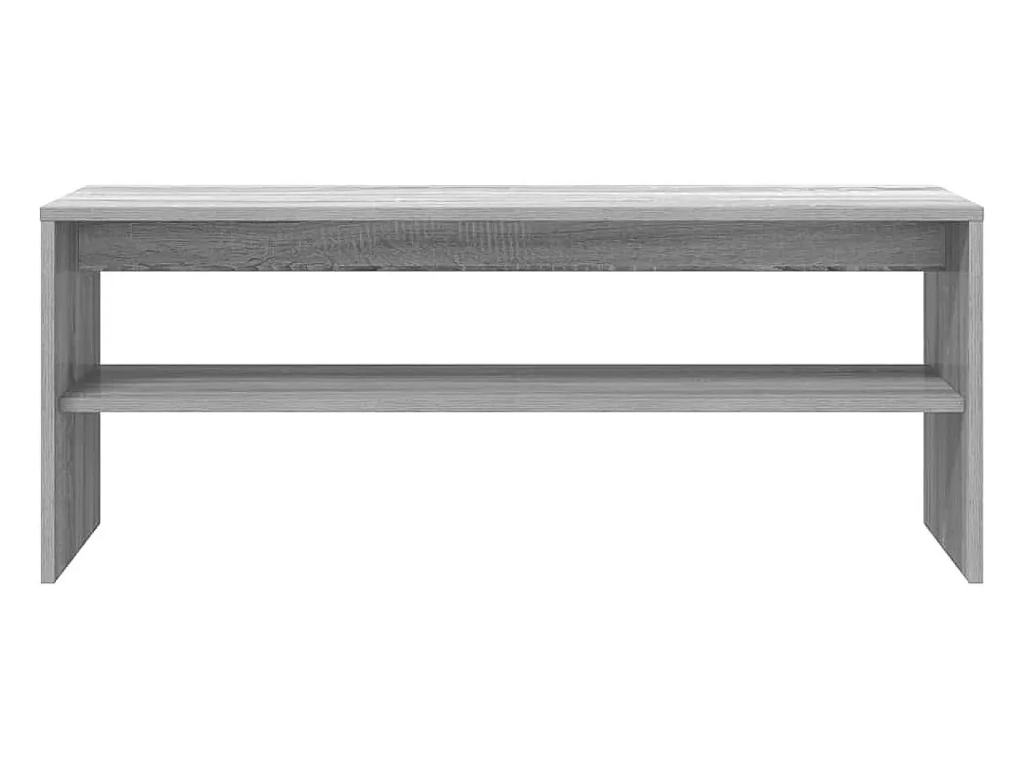 Mueble de TV madera contrachapada gris Sonoma 100x40x40 cm