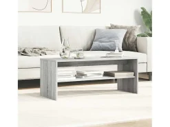 Mueble de TV madera contrachapada gris Sonoma 100x40x40 cm
