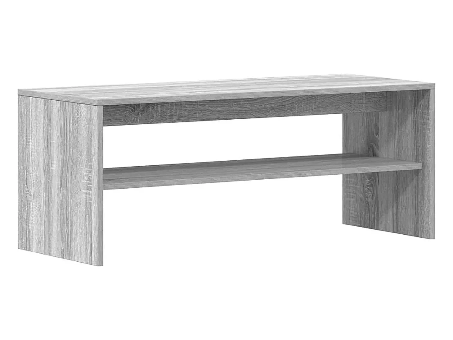 Mueble de TV madera contrachapada gris Sonoma 100x40x40 cm