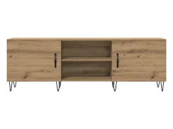 Mueble de TV madera de ingeniería roble artisan 150x30x50 cm