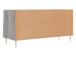 Mueble de TV madera de ingeniería gris Sonoma 102x36x50 cm