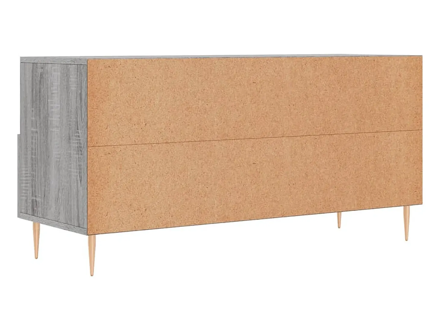 Mueble de TV madera de ingeniería gris Sonoma 102x36x50 cm