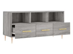 Mueble de TV madera de ingeniería gris Sonoma 102x36x50 cm