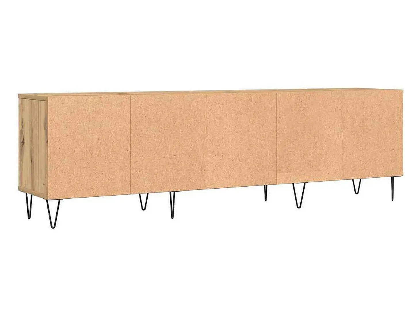 Mueble de TV madera de ingeniería roble artisan 150x30x44,5 cm