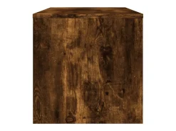 Mueble de TV madera de ingeniería roble ahumado 120x34x37 cm