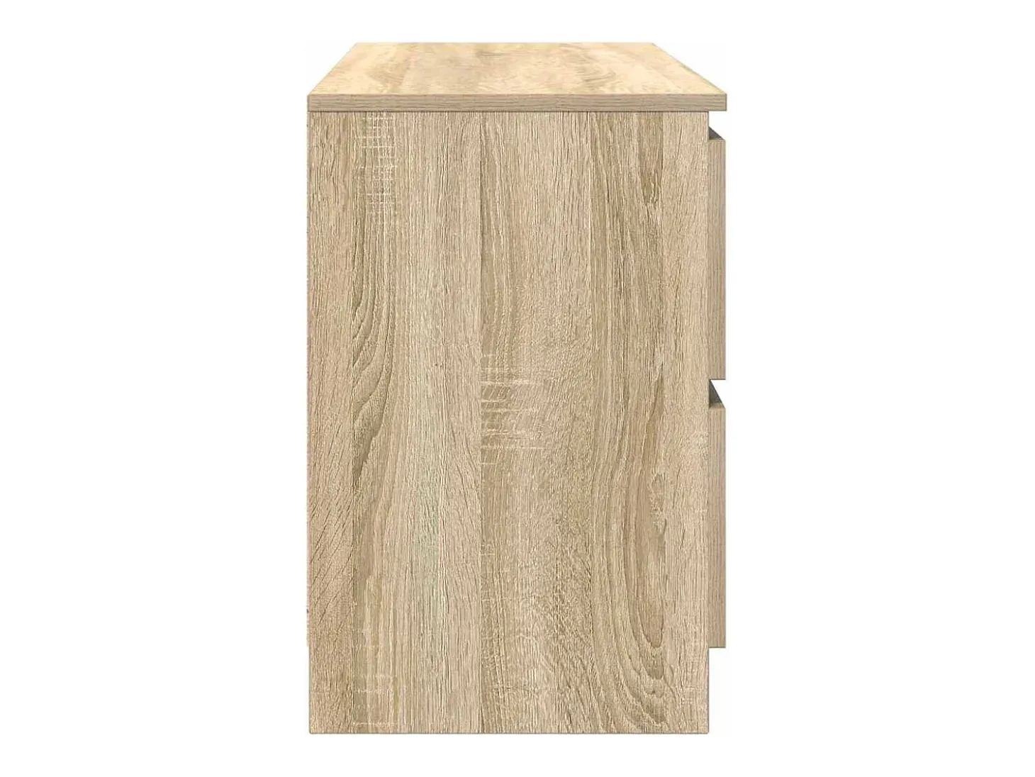 Mueble de TV madera de ingeniería roble Sonoma 100x35x54 cm