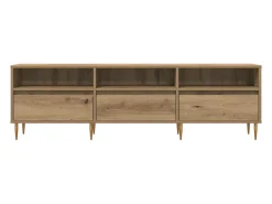 Mueble de TV madera de ingeniería roble artisan 150x30x44,5 cm