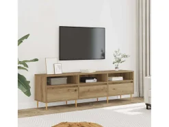 Mueble de TV madera de ingeniería roble artisan 150x30x44,5 cm