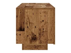 Mueble de TV madera de ingeniería envejecida 100x35x40 cm