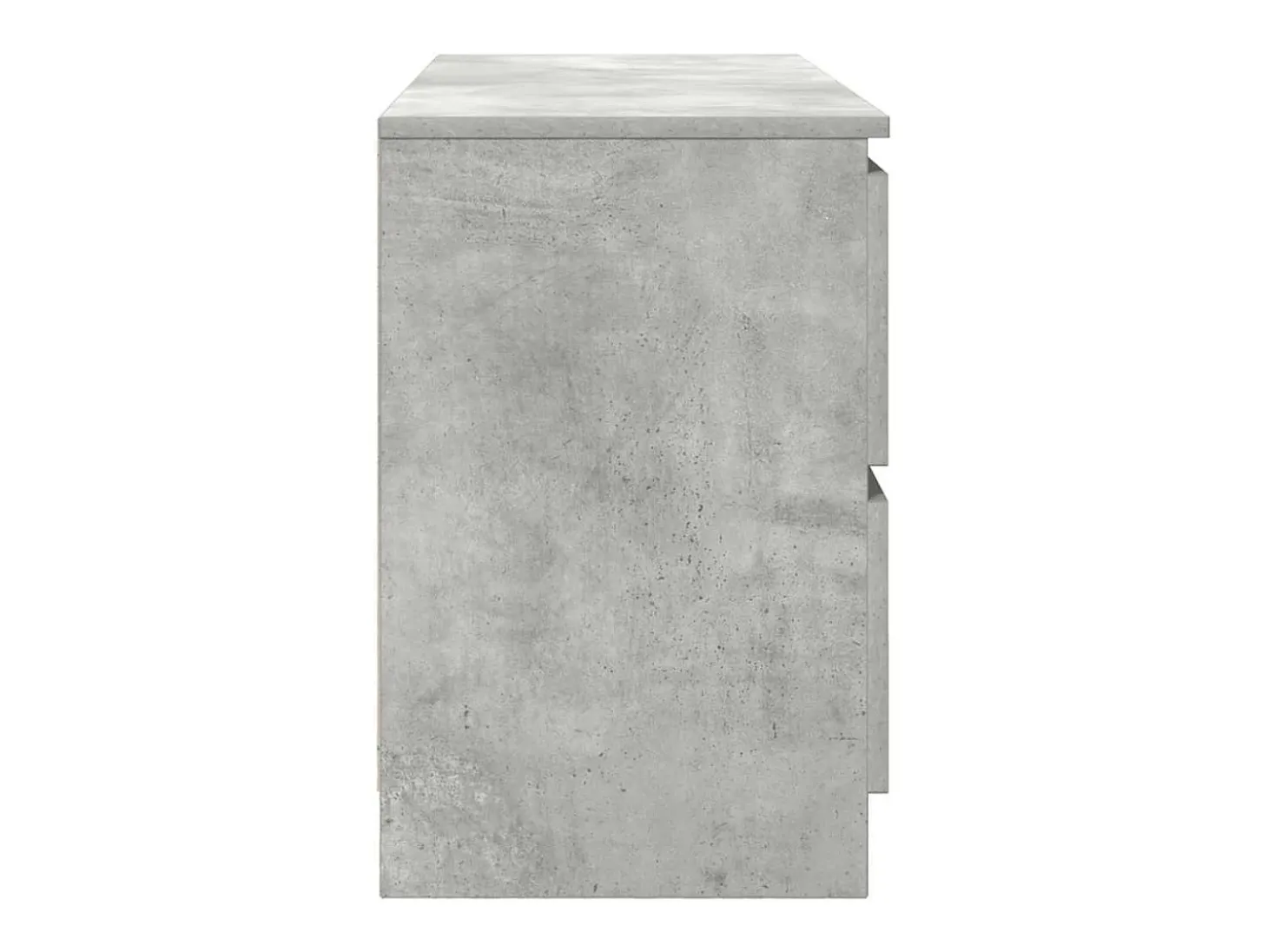 Mueble de TV madera de ingeniería gris hormigón 100x35x54 cm