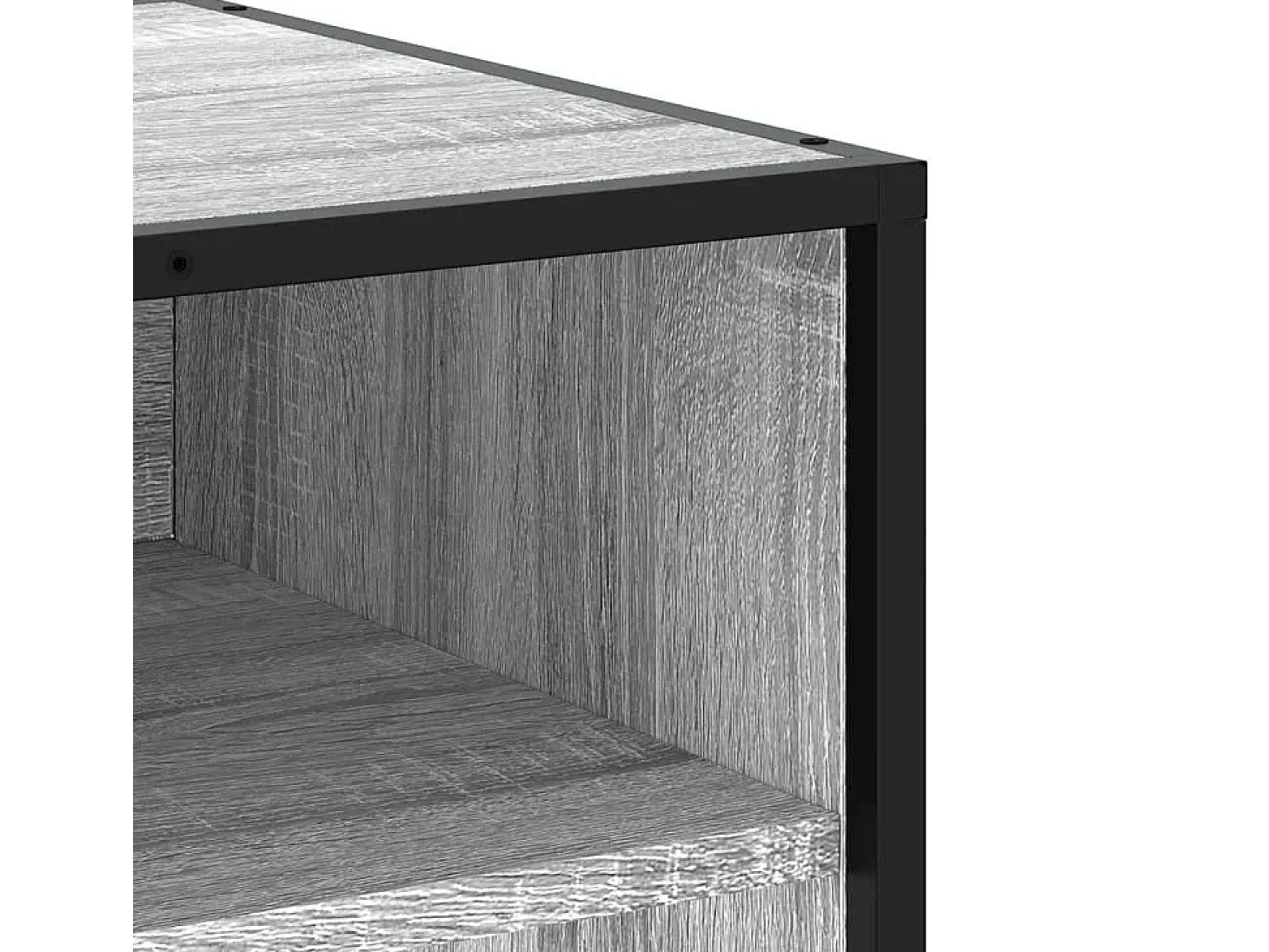 Mueble de TV madera de ingeniería gris Sonoma 270x40x46 cm