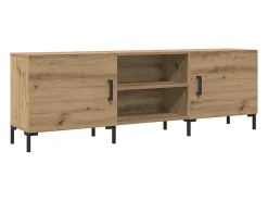 Mueble de TV madera de ingeniería roble artisan 150x30x50 cm