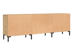 Mueble de TV madera de ingeniería roble artisan 150x30x50 cm