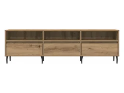 Mueble de TV madera de ingeniería roble artisan 150x30x44,5 cm