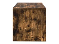 Mueble de TV madera de ingeniería roble ahumado 60x40x40 cm