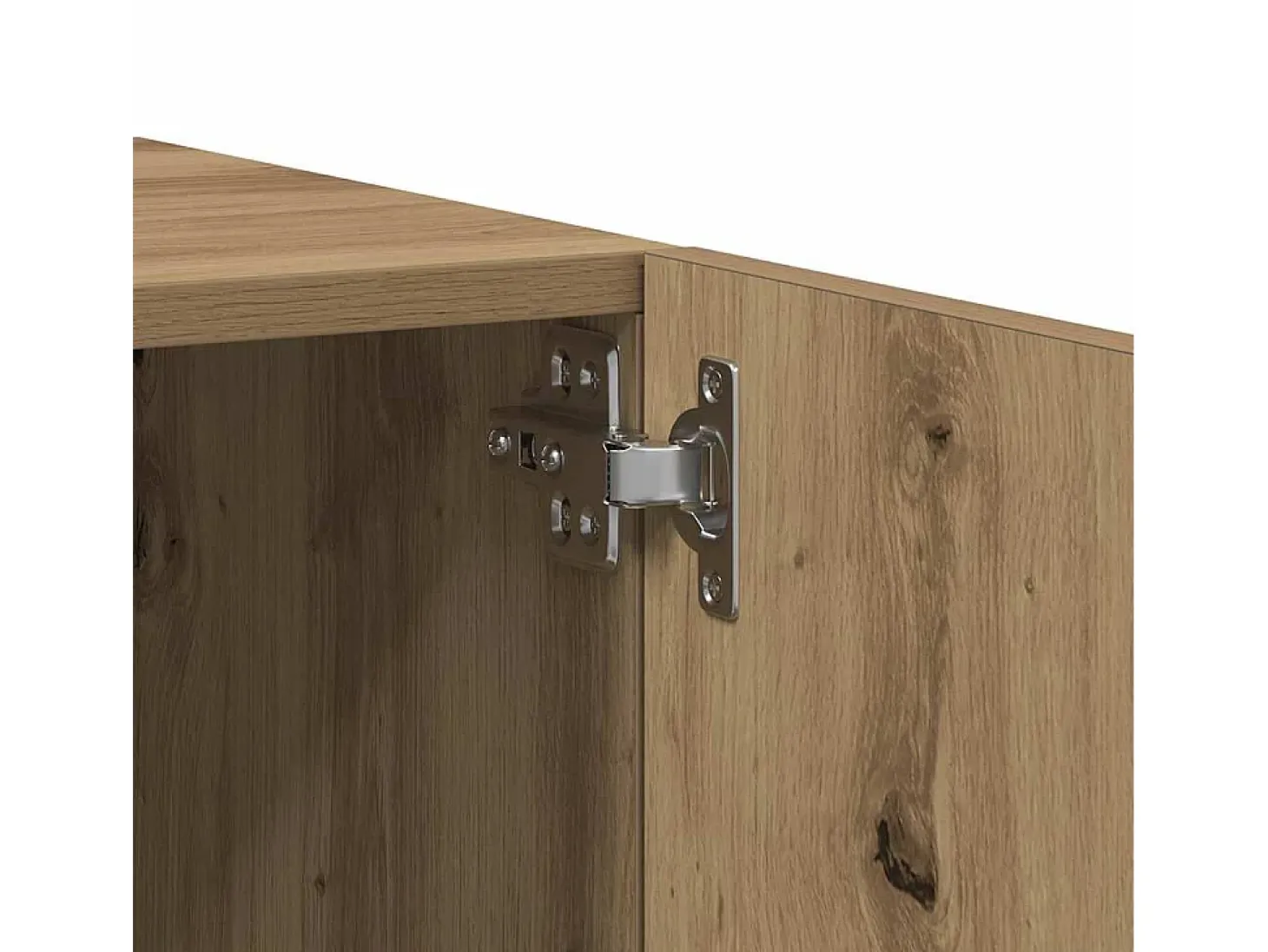Mueble de TV madera de ingeniería roble artisan 100x35x40 cm