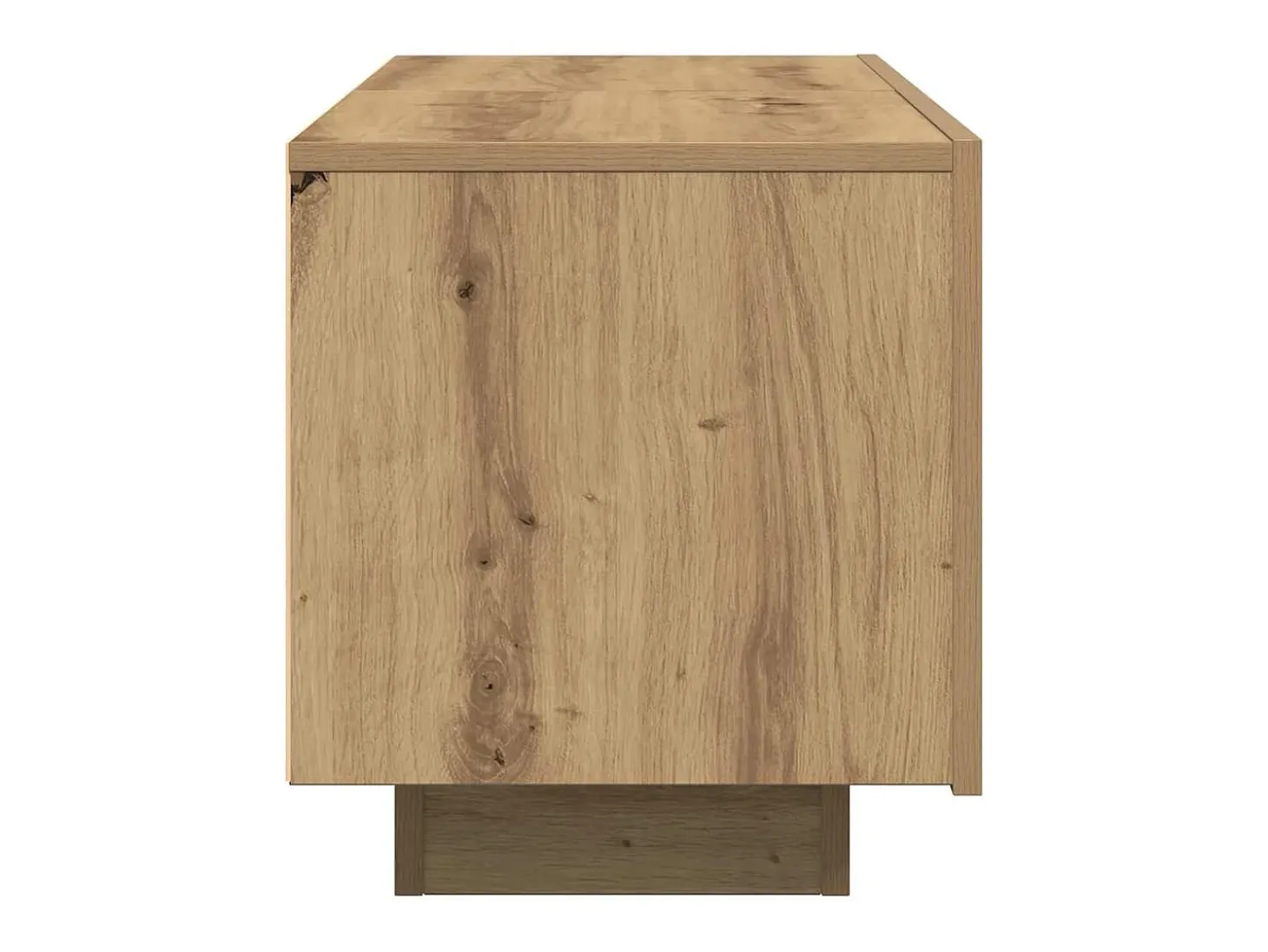 Mueble de TV madera de ingeniería roble artisan 100x35x40 cm