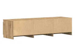 Mueble de TV madera de ingeniería roble artisan 140x40x36 cm