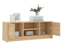 Mueble de TV madera de ingeniería roble Sonoma 102x30x37,5 cm