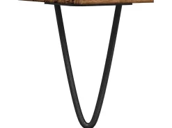 Mueble de TV madera de ingeniería envejecida 150x30x50 cm