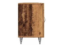 Mueble de TV madera de ingeniería envejecida 150x30x50 cm