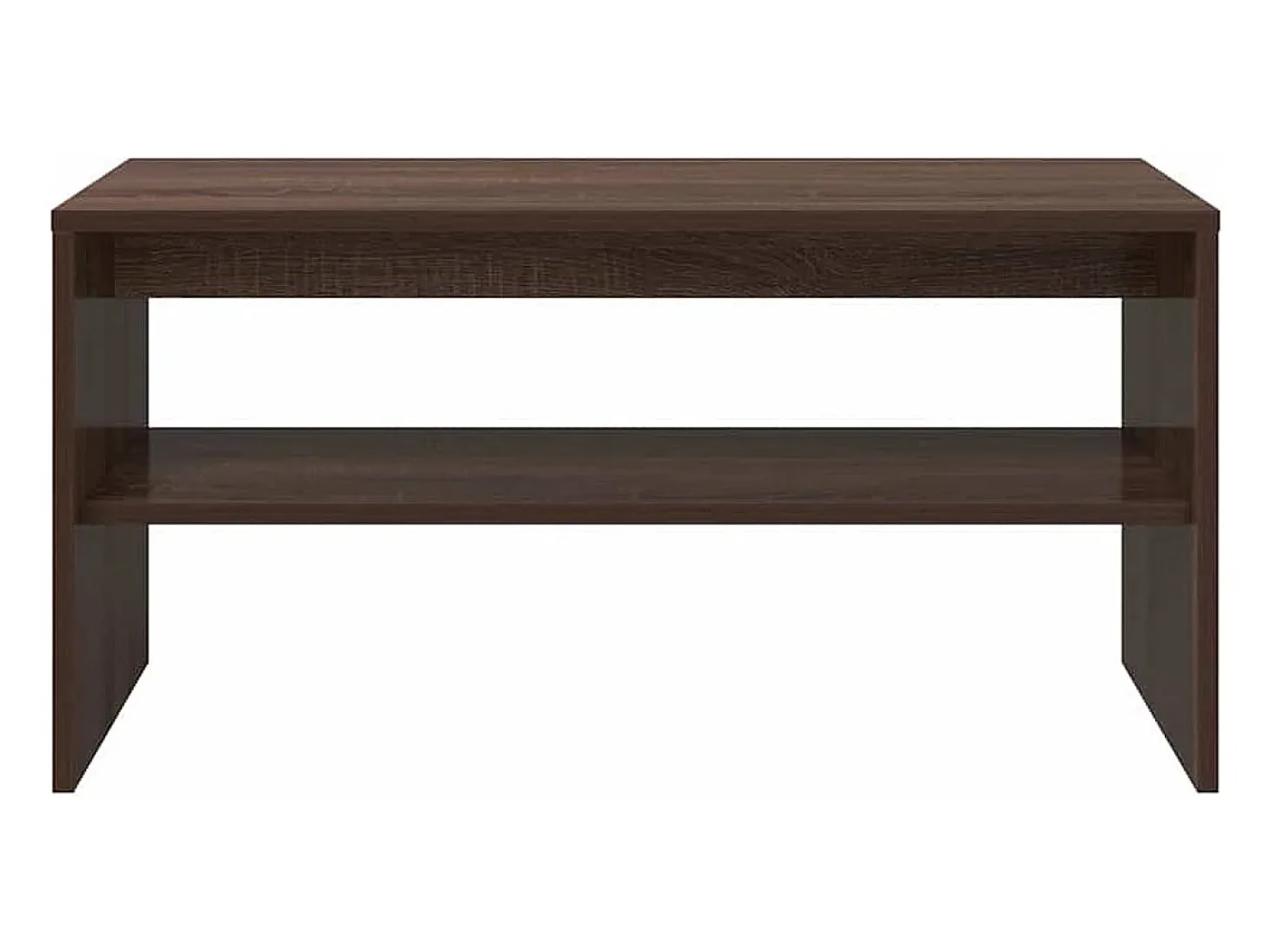 Mueble de TV madera de ingeniería marrón roble 80x40x40 cm