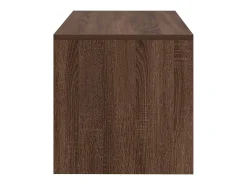 Mueble de TV madera de ingeniería marrón roble 80x40x40 cm