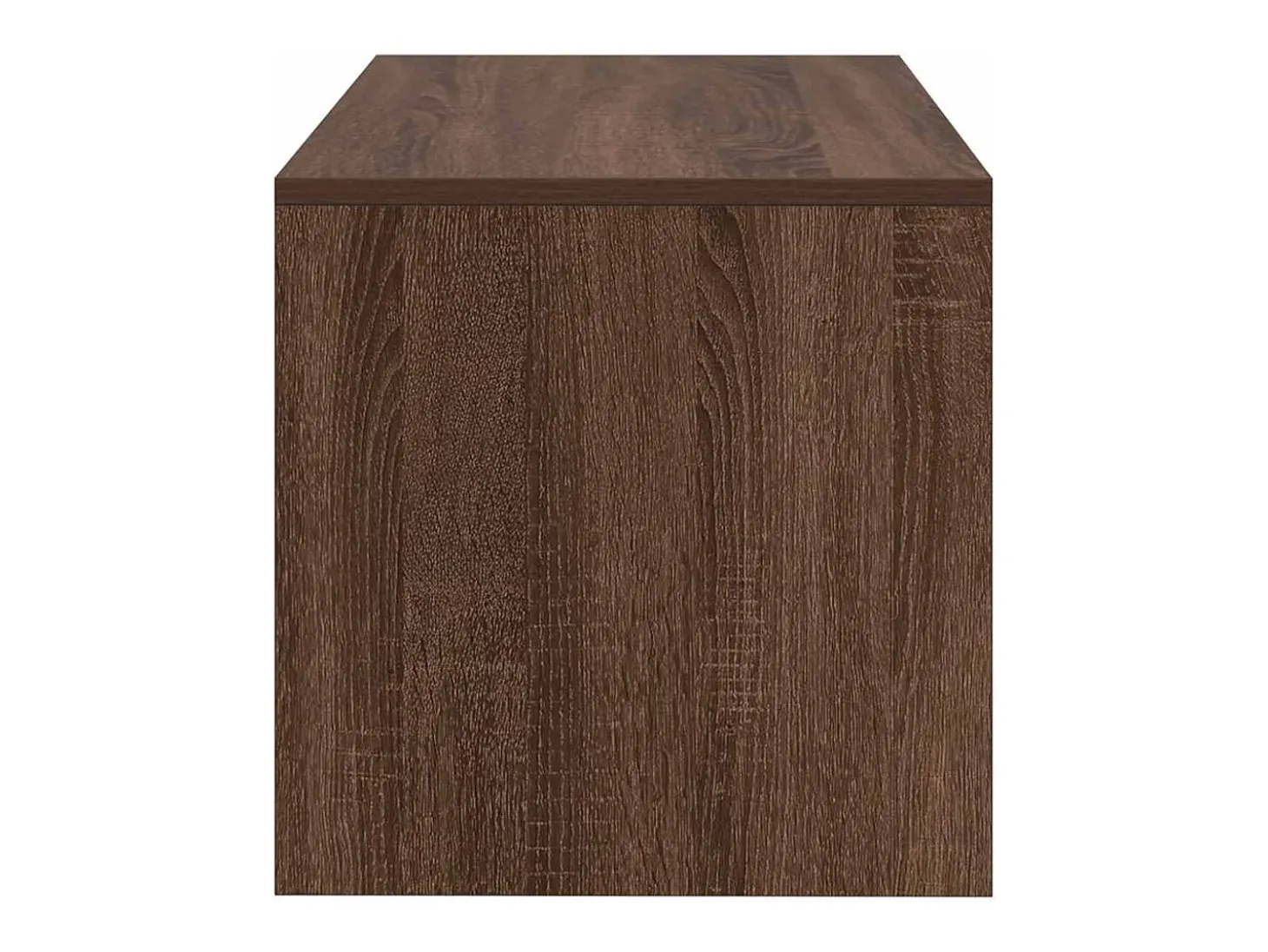 Mueble de TV madera de ingeniería marrón roble 80x40x40 cm