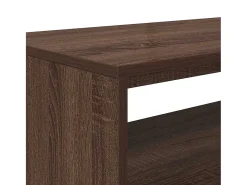 Mueble de TV madera de ingeniería marrón roble 80x40x40 cm