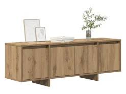 Mueble de TV madera de ingeniería roble artisan 120x30x40,5 cm