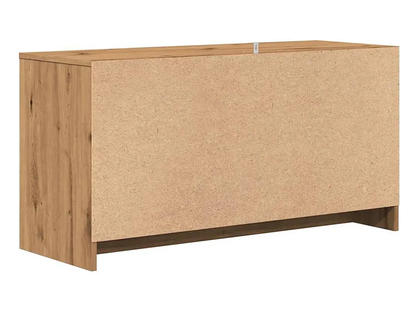 Mueble de TV madera ingeniería roble artesanal 102x37,5x52,5cm