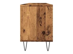 Mueble de TV madera ingeniería madera envejecida 150x30x44,5 cm