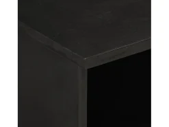 Mueble de TV madera maciza de mango 100x33x46 cm