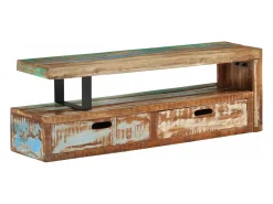 Mueble de TV madera maciza reciclada