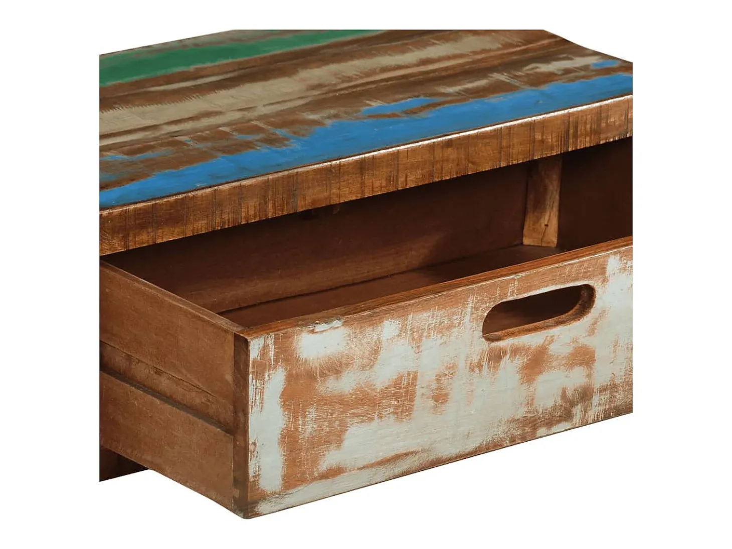 Mueble de TV madera maciza reciclada