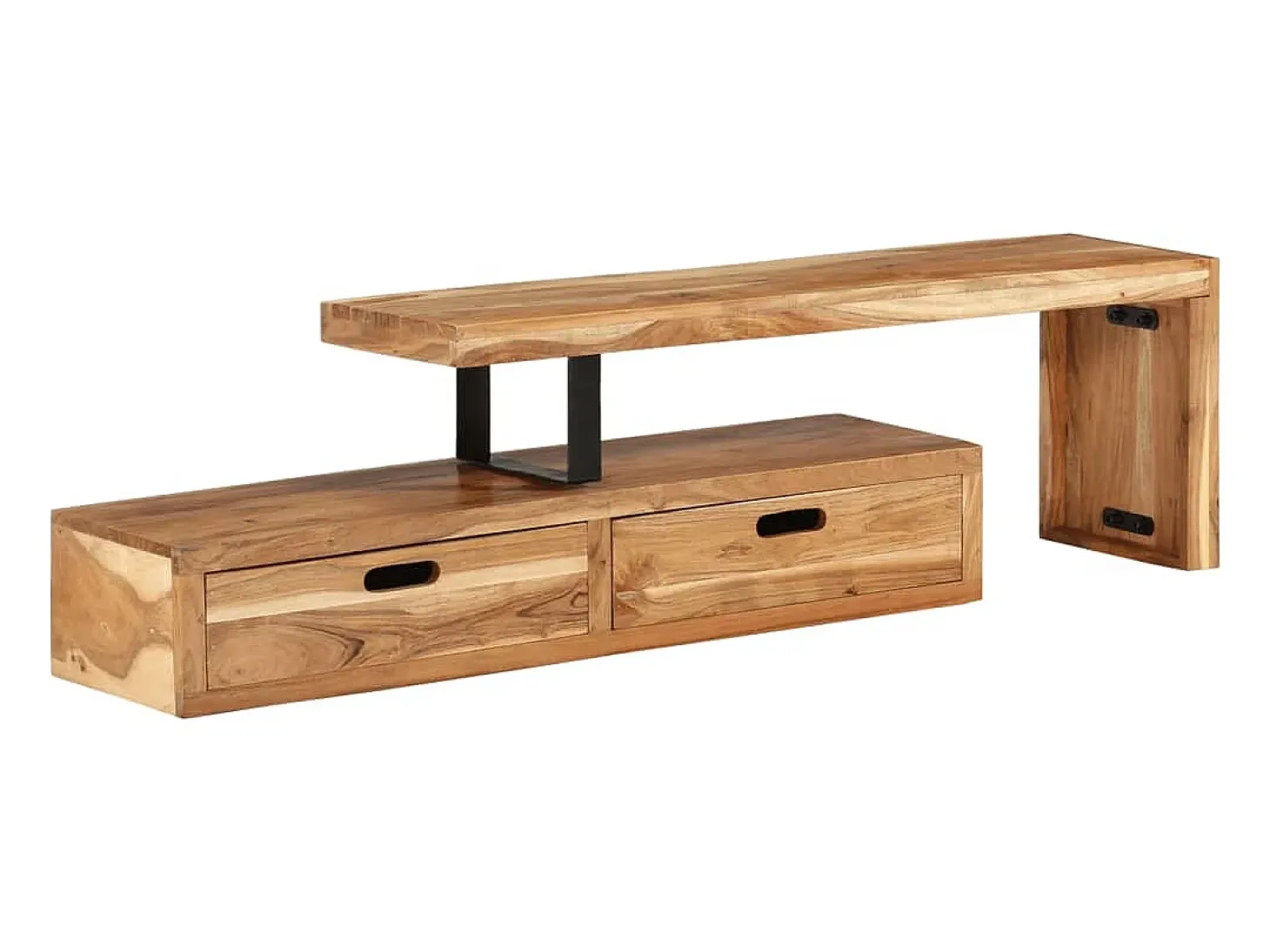 Mueble de TV madera maciza de acacia