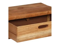 Mueble de TV madera maciza de acacia