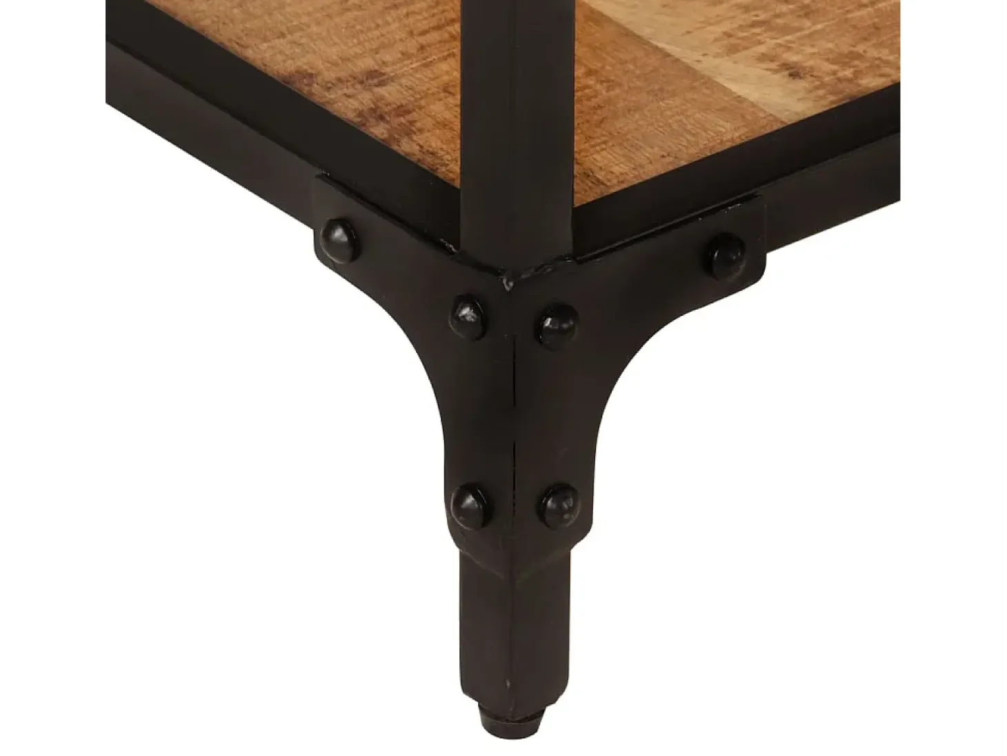 Mueble de TV madera maciza de mango 150x30x41 cm