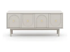 Mueble de TV Mazoma 4P cachemir/ cachemir/dorado