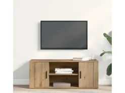 Mueble de TV Roble artisan 100 x 35 x 40 cm