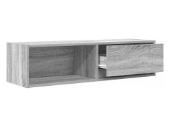 Mueble de TV Sonoma gris 100x31x25,5 cm madera de ingeniería