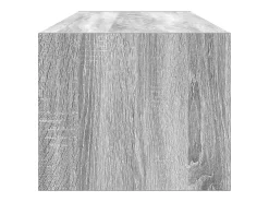 Mueble de TV Sonoma gris 100x31x25,5 cm madera de ingeniería