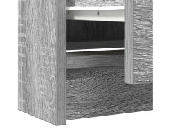 Mueble de TV Sonoma gris 40x35x54 cm Madera de ingeniería