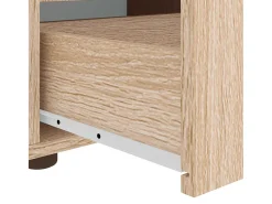 Mueble de TV VISNES roble sonoma 60x40x38 cm madera ingeniería
